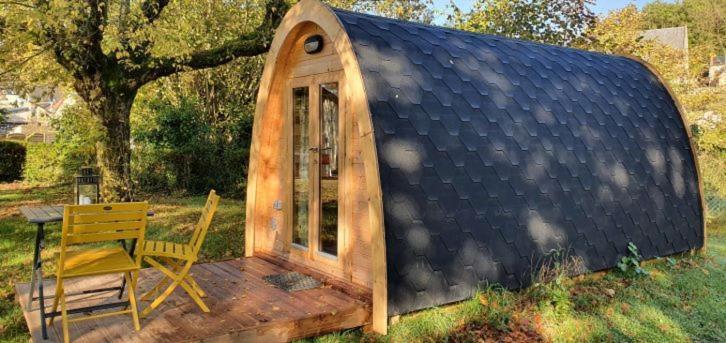 Cabane 2/3 Pers Au Camping Les Patis Nazelles-Negron Eksteriør billede